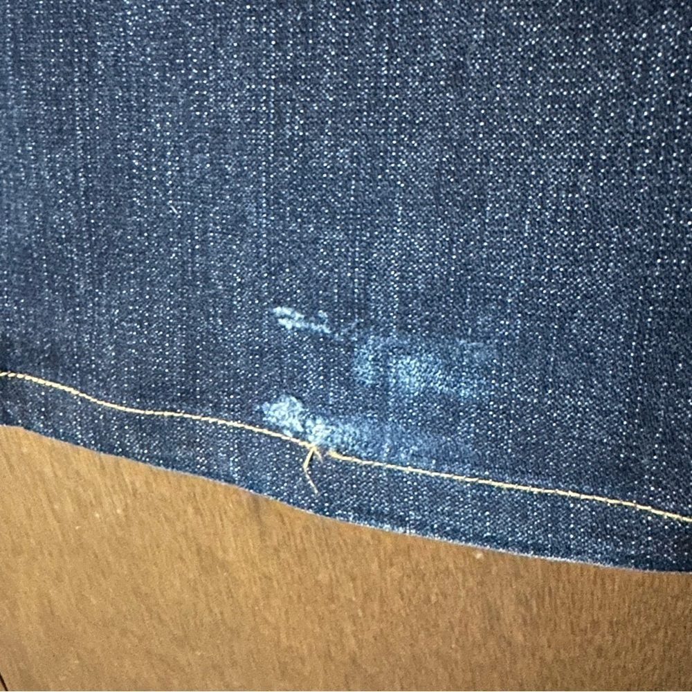 True Religion Women's Indigo Boot Cut Jeans Sz 30 Distressed Western - Picture 9 of 13